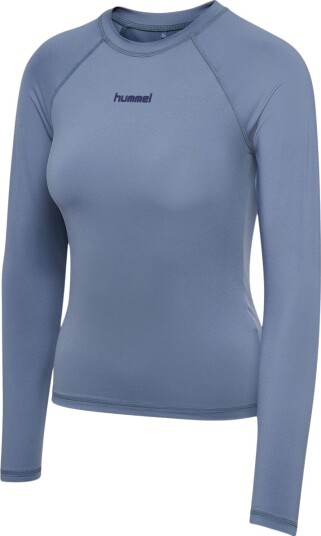 Hummel Prima W T Shirt Long Sleeve Blå S