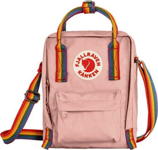 Fjellreven Kånken Rainbow Sling Chalk Rose rainbow OneSize