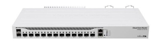 MikroTik CCR2004-1G-12S+2XS Router 10Gbe Rackmonterbar Hvit MikroTik CCR2004-1G-12S+2XS Router 10Gbe Rackmonterbar Hvit