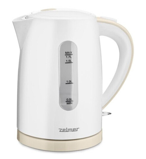 Zelmer Zck7616i 1,7 L 2200 W Hvit Plastikk Vannivåindikator Zelmer Zck7616i 1,7 L 2200 W Hvit Plastikk Vannivåindikator