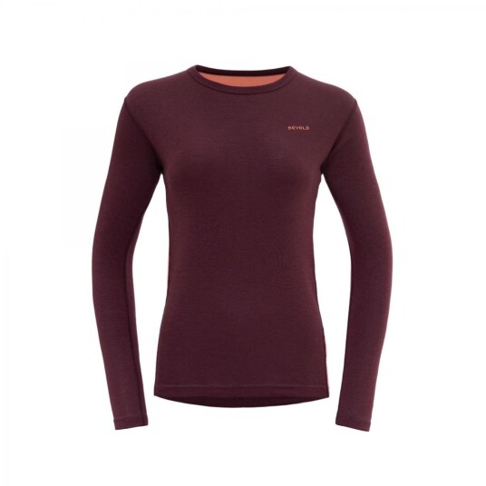 Devold Multi Sport Merino 190 Shirt Wmn, 744a Port, XS Devold Multi Sport Merino 190 Shirt Wmn, 744a Port, XS