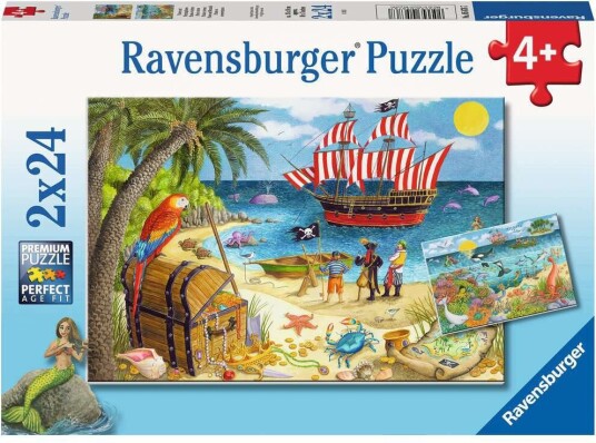 Ravensburger Pirates and Mermaids 2x24p