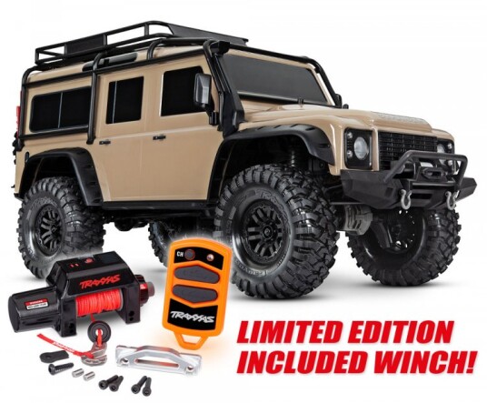 Traxxas TRX-4 1/10 Scale And Trail Crawler Sand - Land Rover Def