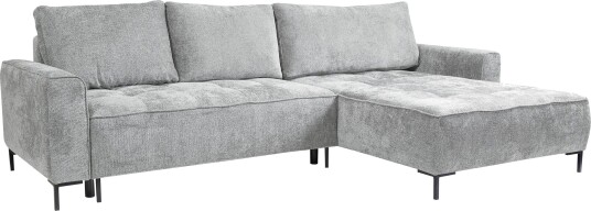 Morvian 3 seters sovesofa med divan lysegrå