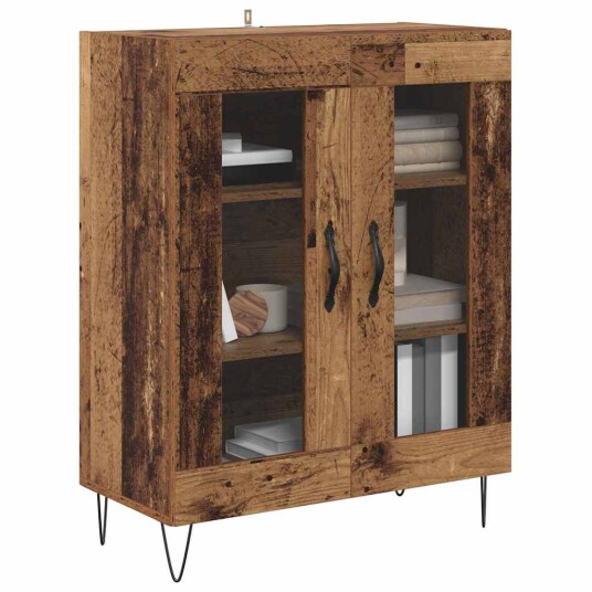 Serviesskap Gamle tre 69,5 x 34 x 90 cm Konstruert tre Serviesskap Gamle tre 69,5 x 34 x 90 cm Konstruert tre