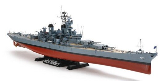 Tamiya 1/350 BB-62 New Jersey med detaljer (Modernisert utgave)