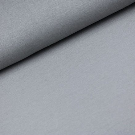 Balsløw Viskosejerseystoff 150cm 03 Sølv 50cm