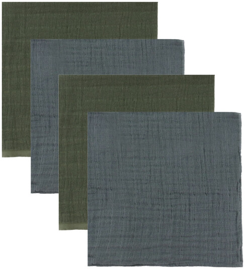 Pippi Gasskluter 4pk 65x65 Blue/Green Pippi Gasskluter 4pk 65x65 Blue/Green