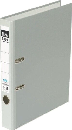 Elba Rado A4 Aluminium Fotoark Kartong Grå Hvit 280 Ark 5 Cm