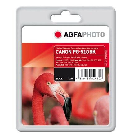 Agfa Photo - black - compatible - ink cartridge (alternative for: Canon 2970B001 Canon PG-510) - Blekkpatron Svart