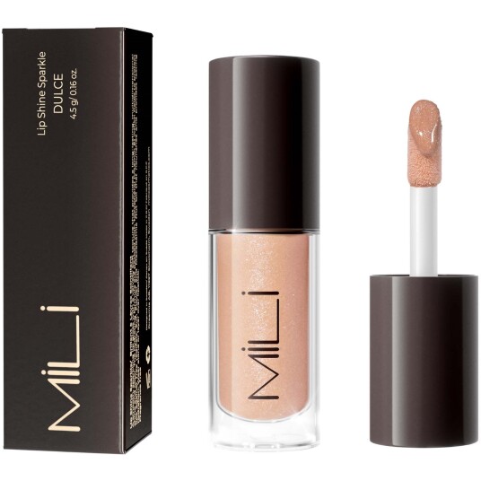 Mili Cosmetics Lip Shine Sparkle Dulce Mili Cosmetics Lip Shine Sparkle Dulce