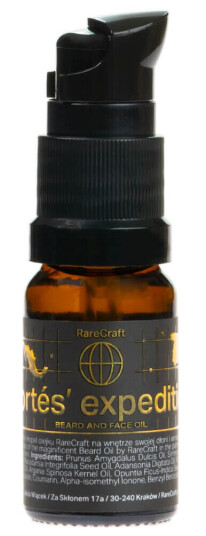 RareCraft Cortes' Expedition, Beard Oil 10 ml RareCraft Cortes' Expedition, Beard Oil 10 ml