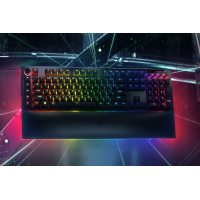 Razer BlackWidow V4 Pro Tastatur USB QWERTZ Tysk Svart RZ03 04680400 R3G1 Razer BlackWidow V4 Pro Tastatur USB QWERTZ Tysk Svart RZ03 04680400 R3G1