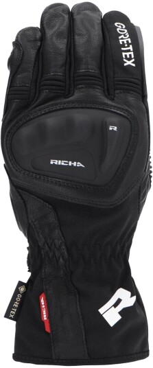 Richa Hurricane Gore-Tex vanntette motorsykkelhansker S Svart Richa Hurricane Gore-Tex vanntette motorsykkelhansker S Svart