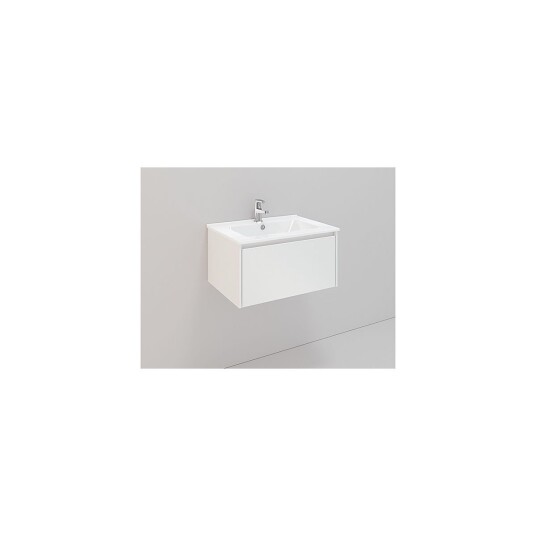 Noro Lifestyle 600 møbelpakke 600 mm m/lav servant Hvit Matt