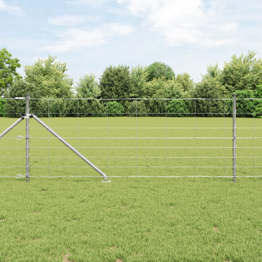  hagegjerde 0,8x100 m galvanisert stål