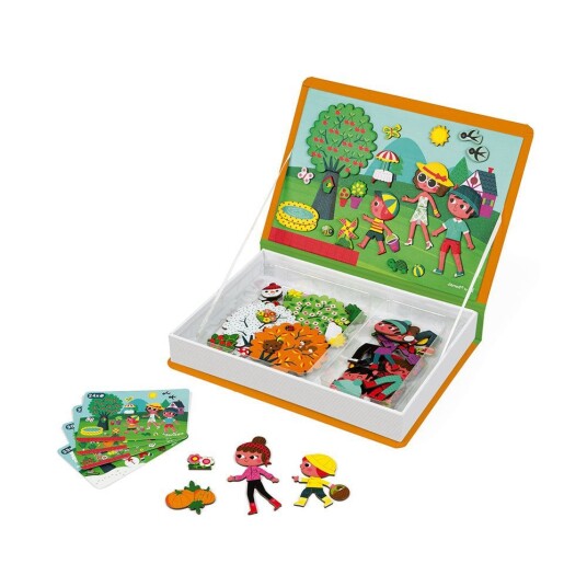 Janod Magneti'Book 4 Seasons 115 magnets LKJ2721 Janod Magneti'Book 4 Seasons 115 magnets LKJ2721