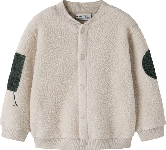 Name It Nmmolanny Ls Nreg Teddy Card   Beige   92