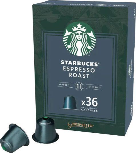 Starbucks | Espresso Roast 36 Starbucks® by Nespresso® kapsler