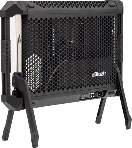 eblaztr Portable PC case Black Kabinett Minitower Svart