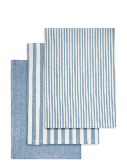 Engholm Textiles Tea Towels Recycle - Blue - 50X70CM