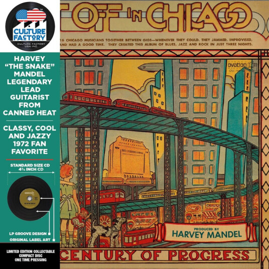 Harvey Mandel Get Off In Chicago CD