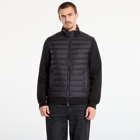 Tommy Hilfiger Mix Media Ess Rwb Stand Collar - Black - XL Tommy Hilfiger Mix Media Ess Rwb Stand Collar - Black - XL