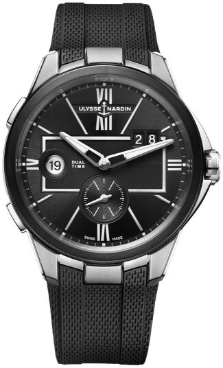 Ulysse Nardin Herreklokke 243 20 3 42 Blast Sort/Gummi Ø42 mm