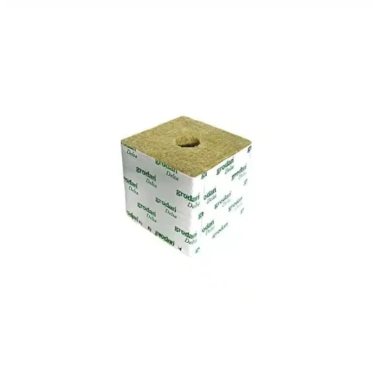 Rockwool Plantekube 75 x 75 x 65 mm lite hull Rockwool Plantekube 75 x 75 x 65 mm lite hull