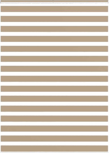 Sebragardin sandbrun 165x200 cm stoff bredde 160,9 polyester