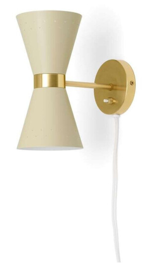 Audo Collector Vegglampe Crème