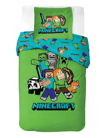 BrandMac Bed Linen Senior Minicreaft Classic Crew 140X200 60X63 Cm Green 140X200.60X63CM BrandMac Bed Linen Senior Minicreaft Classic Crew 140X200 60X63 Cm Green 140X200.60X63CM