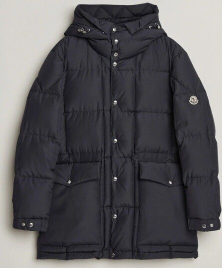 Moncler Sylmara Down Parka Navy