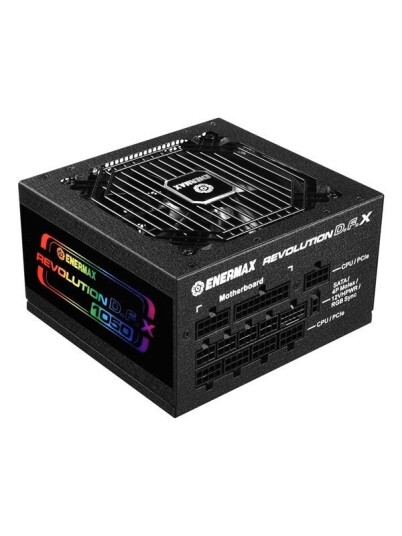 Enermax Revolution D.F. X - power supply - fully modular - 1050 Watt (PSU) - 1050 Watt - 120 mm - 80 Plus Gold sertifisert Enermax Revolution D.F. X - power supply - fully modular - 1050 Watt (PSU) - 1050 Watt - 120 mm - 80 Plus Gold sertifisert