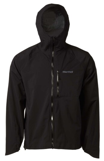 Marmot Men's Superalloy Bio Rain Jacket Black S, Black