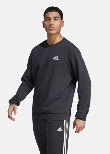 Adidas M Feelcozy Swt Black/White Xs Sweatshirts Adidas M Feelcozy Swt Black/White Xs Sweatshirts