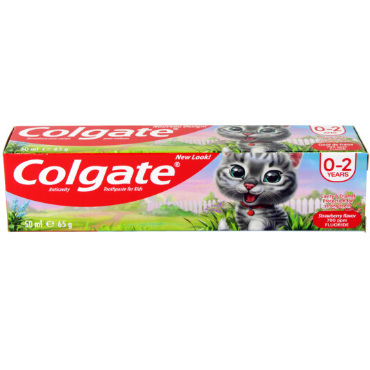 Colgate Baby Barnetannkrem Strawberry 0 2 år