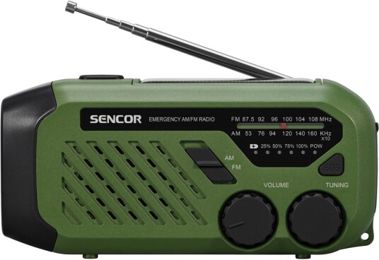 Sencor SRD 1000SCL FM radio Grønn Sencor SRD 1000SCL FM radio Grønn