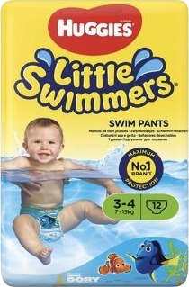 Little Swimmers Nr 2 3/ 3 til 8 kg Little Swimmers Nr 2 3/ 3 til 8 kg