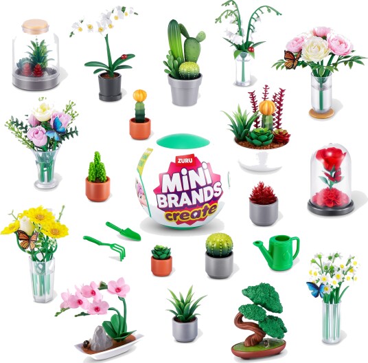 Mini Brands Botanisk Hage Overraskelsesball - Figurer for Barn 6+ Mini Brands Botanisk Hage Overraskelsesball - Figurer for Barn 6+