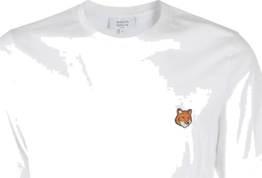 Maison Kitsuné Herre Topper Hvit L,