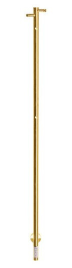 Kriss Uno Plus håndkletørker 1480x30 mm, gull