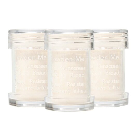 Jane Iredale Powder Me SPF30 Dry Sunscreen Refill Translucent 3 x 2,5 g Solkrem Jane Iredale Powder Me SPF30 Dry Sunscreen Refill Translucent 3 x 2,5 g Solkrem