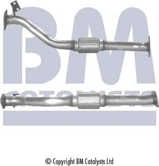 Eksosrør BM CATALYSTS BM50016 Eksosrør BM CATALYSTS BM50016
