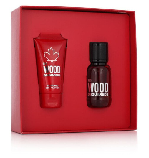 Dsquared2 Sett Dame Parfyme Dsquared2 2 Deler Red Wood Dsquared2 Sett Dame Parfyme Dsquared2 2 Deler Red Wood