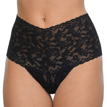 Hanky Panky Truser Retro Thong Svart nylon One Size Dame