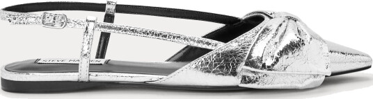 Steve Madden Dazzled Slingbacks silver 37 Steve Madden Dazzled Slingbacks silver 37