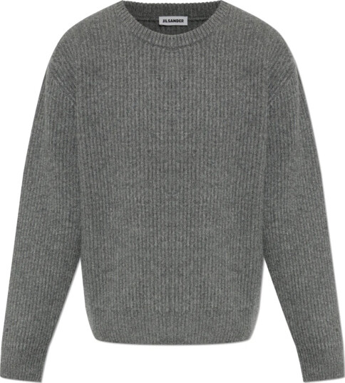 Jil Sander Herre Strikkevarer Grå XL,