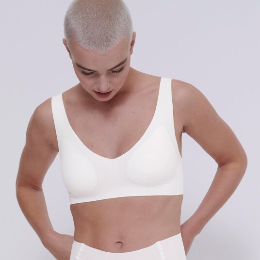 Sloggi BH ZERO Feel 2 0 Bralette Hvit Medium Dame