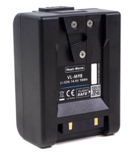 HAWKWOODS 14.4V 98Wh mini V-lock Lithium-Ion Batte